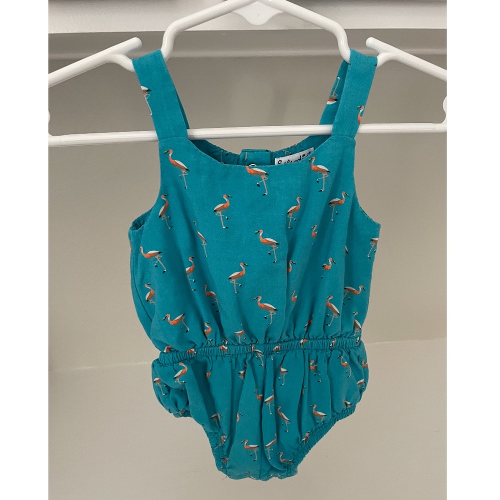 Splendid Flamingo Bodysuit